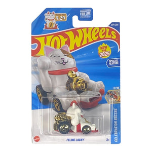 Collectors World Toys Hot Wheels Feline Lucky | Celebration Racers Series 9/10