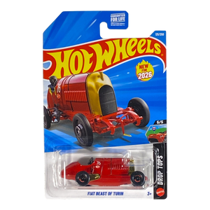Hot Wheels Fiat Beast of Turin | Drop Tops Series 5/5