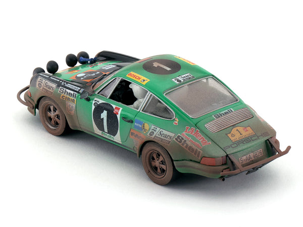 FLY Porsche 911 East African Safari Rally 1971 Dirty 1/32 Slot Car A2084AR Flyslot