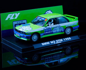 PowerHobby Fly A2102 BMW M3 E30 Michelin DTM 1988 1/32 Slot Car Flyslot
