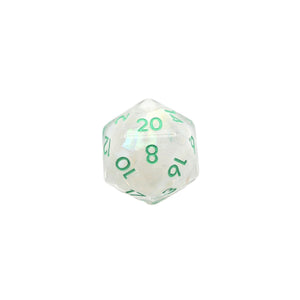 Frosted Meadow - 7 Piece DnD Dice Set | Acrylic RPG Gaming Dice