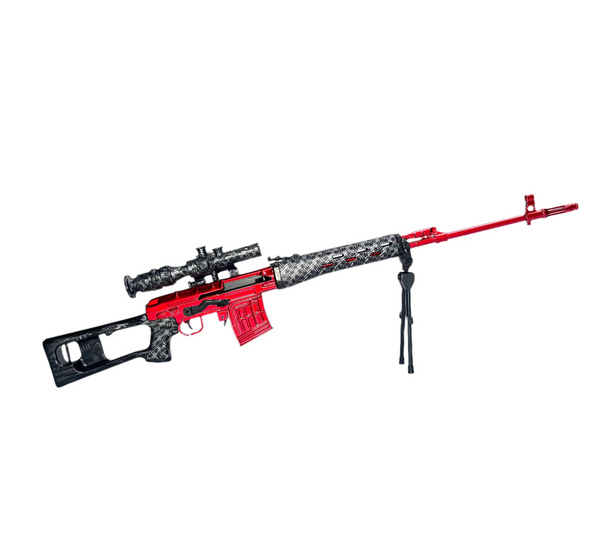 GoatGuns 1/3 Scale Die Cast Red Team SVD Special Edition Model — Diecast Model Guns