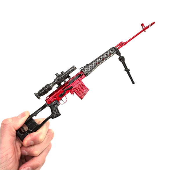 GoatGuns 1/3 Scale Die Cast Red Team SVD Special Edition Model — Diecast Model Guns