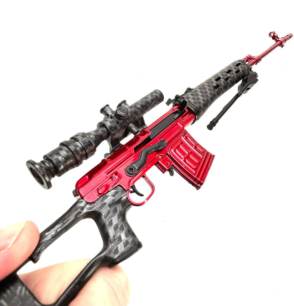 GoatGuns 1/3 Scale Die Cast Red Team SVD Special Edition Model — Diecast Model Guns