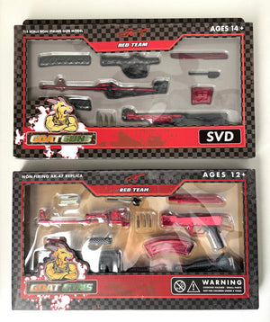 GoatGuns 1/3 Scale Die Cast Red Team SVD Special Edition Model — Diecast Model Guns