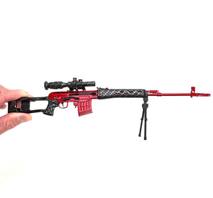 GoatGuns 1/3 Scale Die Cast Red Team SVD Special Edition Model — Diecast Model Guns