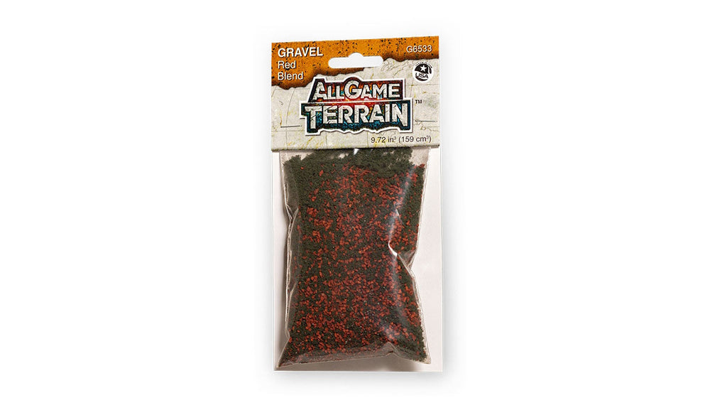Woodland Scenics G6533 All Game Terrain Gravel Red Blend