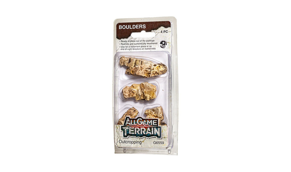 Woodland Scenics G6559 All Game Terrain Boulders Outcropping