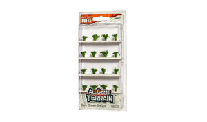 Woodland Scenics G6632 All Game Terrain Peel 'n' Plant Tufts Dark Green Shrubs
