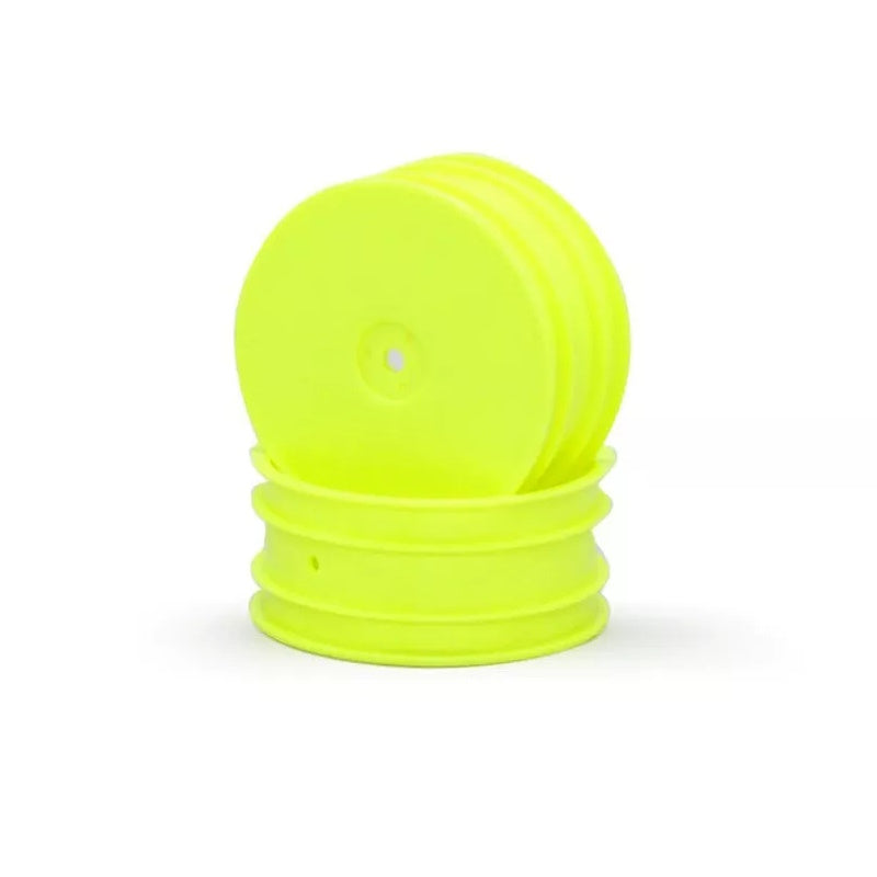 Kyosho W5201YD Off-Road Front Wheels for 4WD 1:10-scale (2.2-inch/Yellow/2pcs)