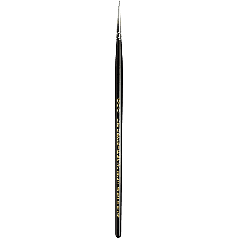 Little Shop of Magic Da Vinci: Maestro - Kolinsky Red Sable Brush - Series 10 - Size 3/0 - Round — Miniatures