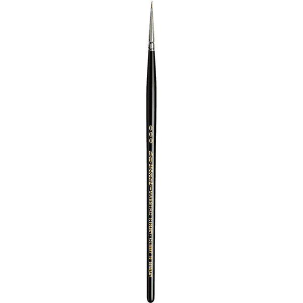 Little Shop of Magic Da Vinci: Maestro - Kolinsky Red Sable Brush - Series 10 - Size 3/0 - Round — Miniatures
