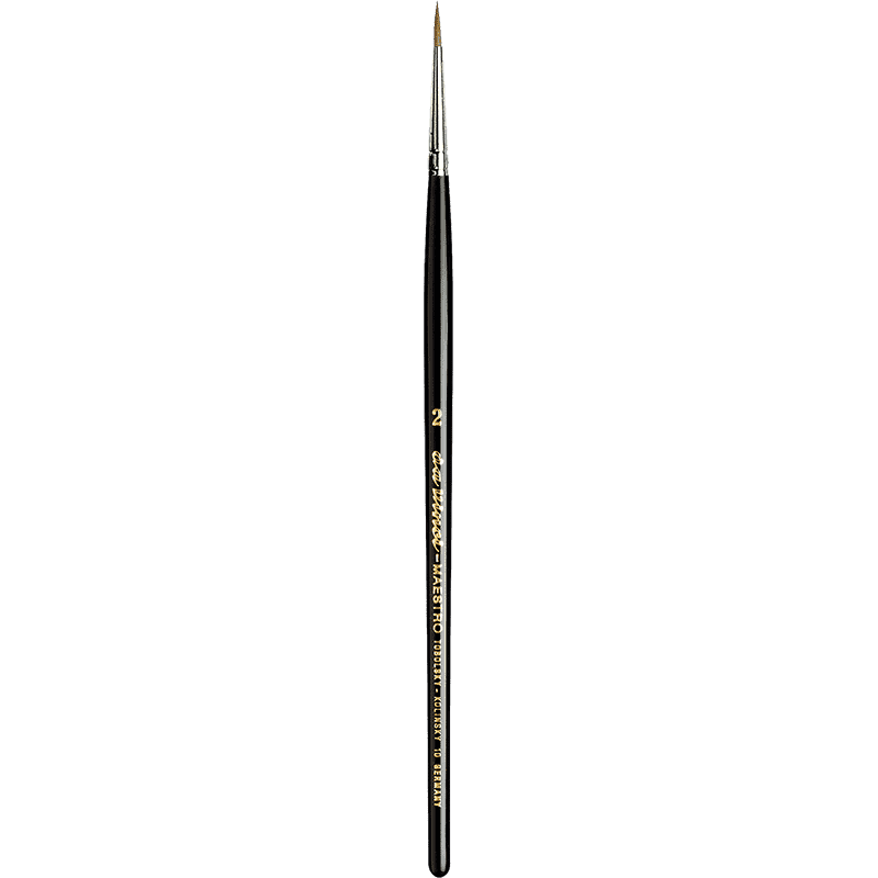 Little Shop of Magic Da Vinci: Maestro - Kolinsky Red Sable Brush - Series 10 - Size 2 - Round — Miniatures