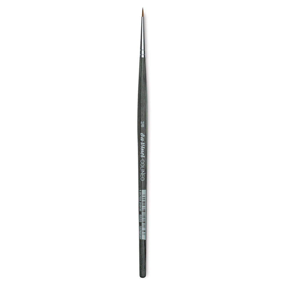 Little Shop of Magic Da Vinci: Colineo - Synthetic Kolinsky Red Sable Brush - Series 5522 - Size 2/0 - Round — Miniatures