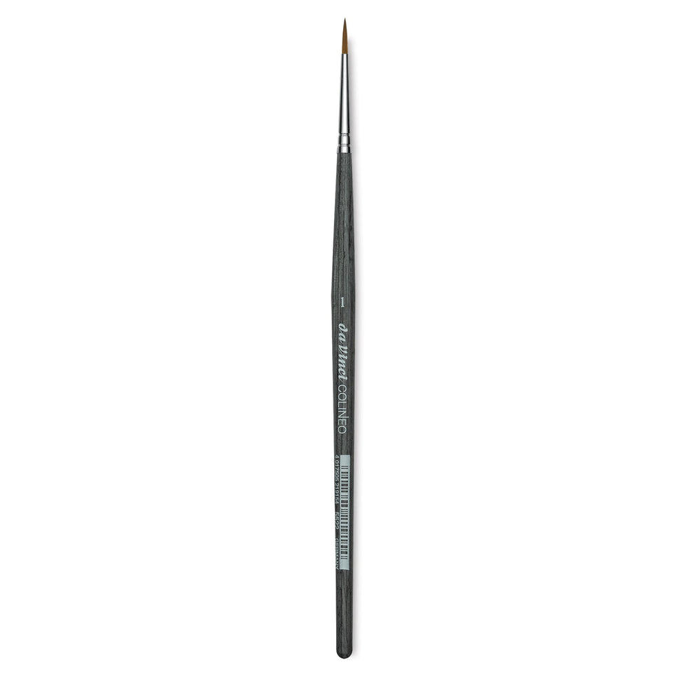 Little Shop of Magic Da Vinci: Colineo - Synthetic Kolinsky Red Sable Brush - Series 5522 - Size 1 - Round — Miniatures