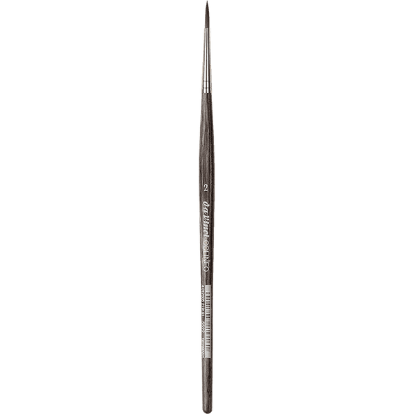 Little Shop of Magic Da Vinci: Colineo - Synthetic Kolinsky Red Sable Brush - Series 5522 - Size 2 - Round — Miniatures