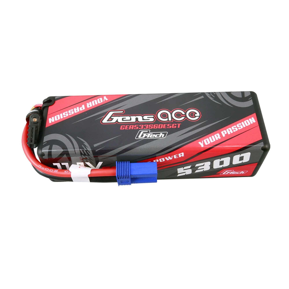 PowerHobby Gens Ace G-Tech Smart 3S LiPo Battery 60C 11.1V/5300mAh w/EC5 Connector