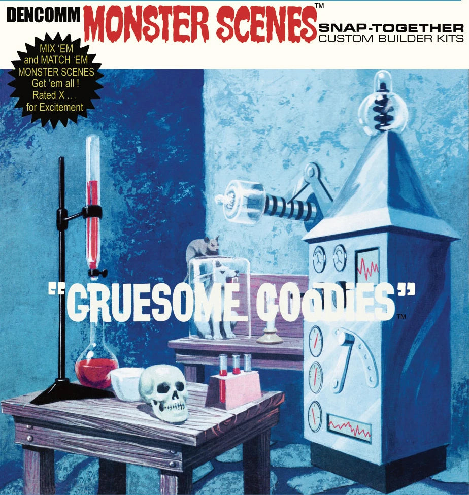 Atlantis Models :13 Monster Scenes Series 1 - Gruesome Goodies - 55th Anniversary Limited Edition — Plastic model kit