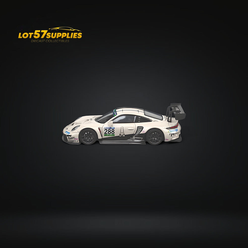 (Pre-Order) SR STAR RACE Porsche 911 GT3 Racing Milky White No.288 Racing 1:64