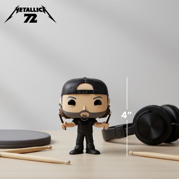 Funko Pop! Rocks - Metallica 72 Seasons Vinyl Figures Bundled with Pro-Deluxe Pop Protector Collector Case Box - Select Figure(s)