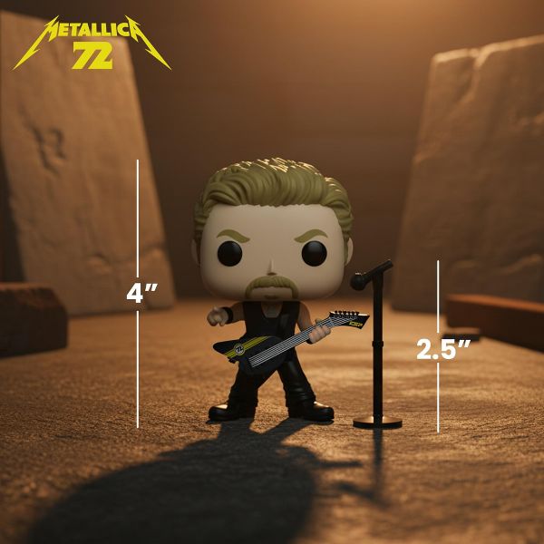Funko Pop! Rocks - Metallica 72 Seasons Vinyl Figures Bundled with Pro-Deluxe Pop Protector Collector Case Box - Select Figure(s)