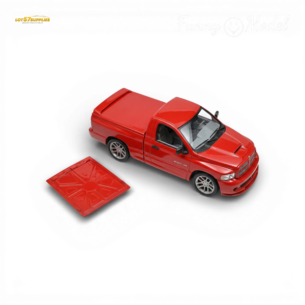 (Pre-Order) Funny Model Dodge RAM SRT-10 Flame Red 1:64