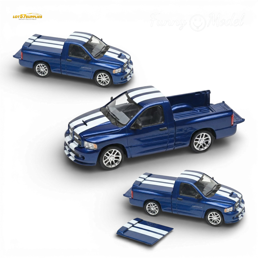 (Pre-Order) Funny Model Dodge RAM SRT-10 VCA Edition Blue 1:64