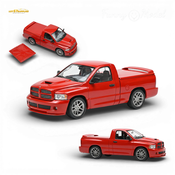 (Pre-Order) Funny Model Dodge RAM SRT-10 Flame Red 1:64