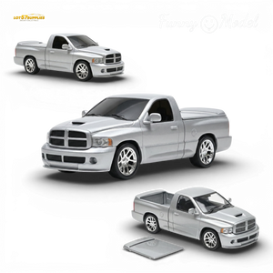 (Pre-Order) Funny Model Dodge RAM SRT-10 Silver 1:64