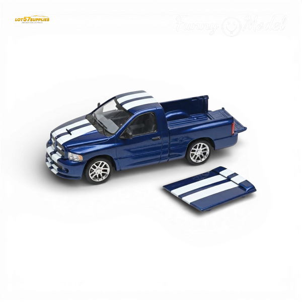(Pre-Order) Funny Model Dodge RAM SRT-10 VCA Edition Blue 1:64