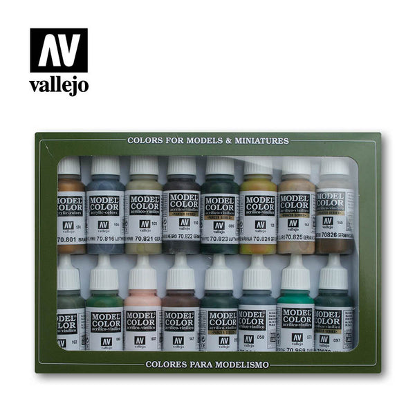 Little Shop of Magic Model Color Set: 16 WWII German Camouflage — Miniatures