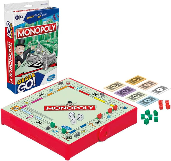 Little Shop of Magic Grab and Go: Monopoly — Board Game