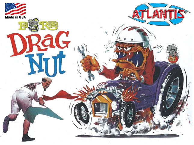 Atlantis Models 1:25Ed "Big Daddy" Roth Drag Nut Caricature (7.0 Inches Tall)Ed "Big Daddy" Roth Drag Nut Caricature (7.0