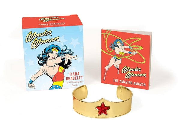 Little Shop of Magic RP Minis: Wonder Woman - Tiara Bracelet and Illustrated Book — Toys and Collectible