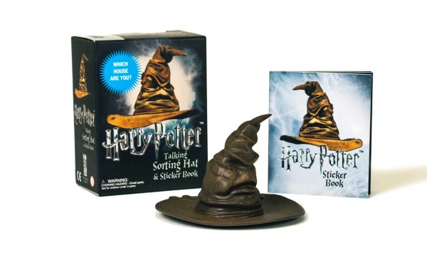 Little Shop of Magic RP Minis: Harry Potter - Talking Sorting Hat and Sticker Book - Which House Are You — Toys and