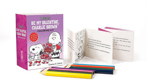 Little Shop of Magic RP Minis: Peanuts - Be My Valentine, Charlie Brown Coloring Kit — Toys and Collectible