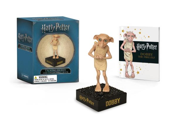 Little Shop of Magic RP Minis: Harry Potter - Talking Dobby and Collectible Book - Lights Up! — Toys and Collectible
