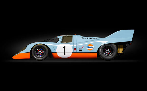 Pocher Porsche 917K Gulf Edition 1/8 Scale Die-Cast Model Car Kit HK118