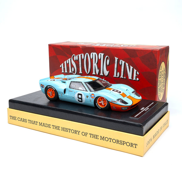 NSR Ford GT40 MKI #9 Le Mans 24h 1968 Winner Historic Line 1/32 Slot Car HL08
