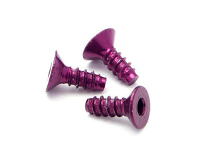 HPI Z076 Aluminum T.P. Flat Head Screw M3x8 Purple