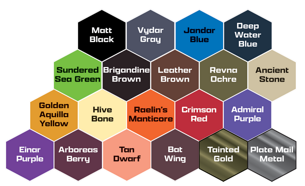 Little Shop of Magic Heroscape: Age of Annihilation - Paint Set — Miniatures