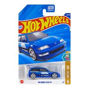 Hot Wheels '90 Honda Civic EF | '70s VS. '90s Series 1/10