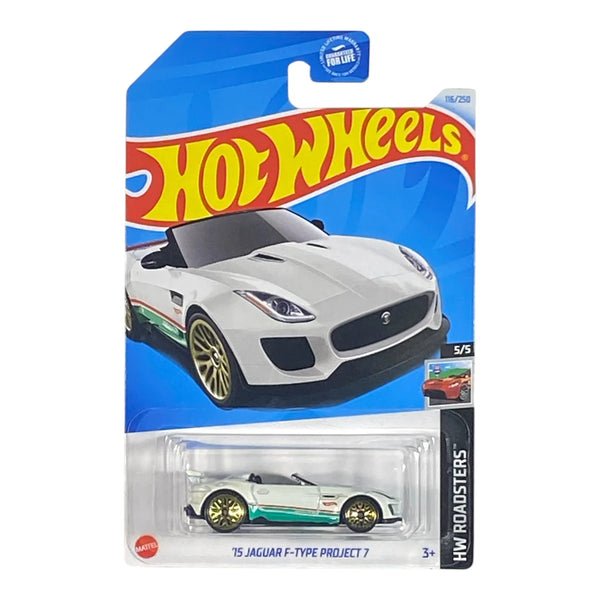 Collectors World Toys Hot Wheels '15 Jaguar F-Type Project 7 - HW Roadsters Series 5/5