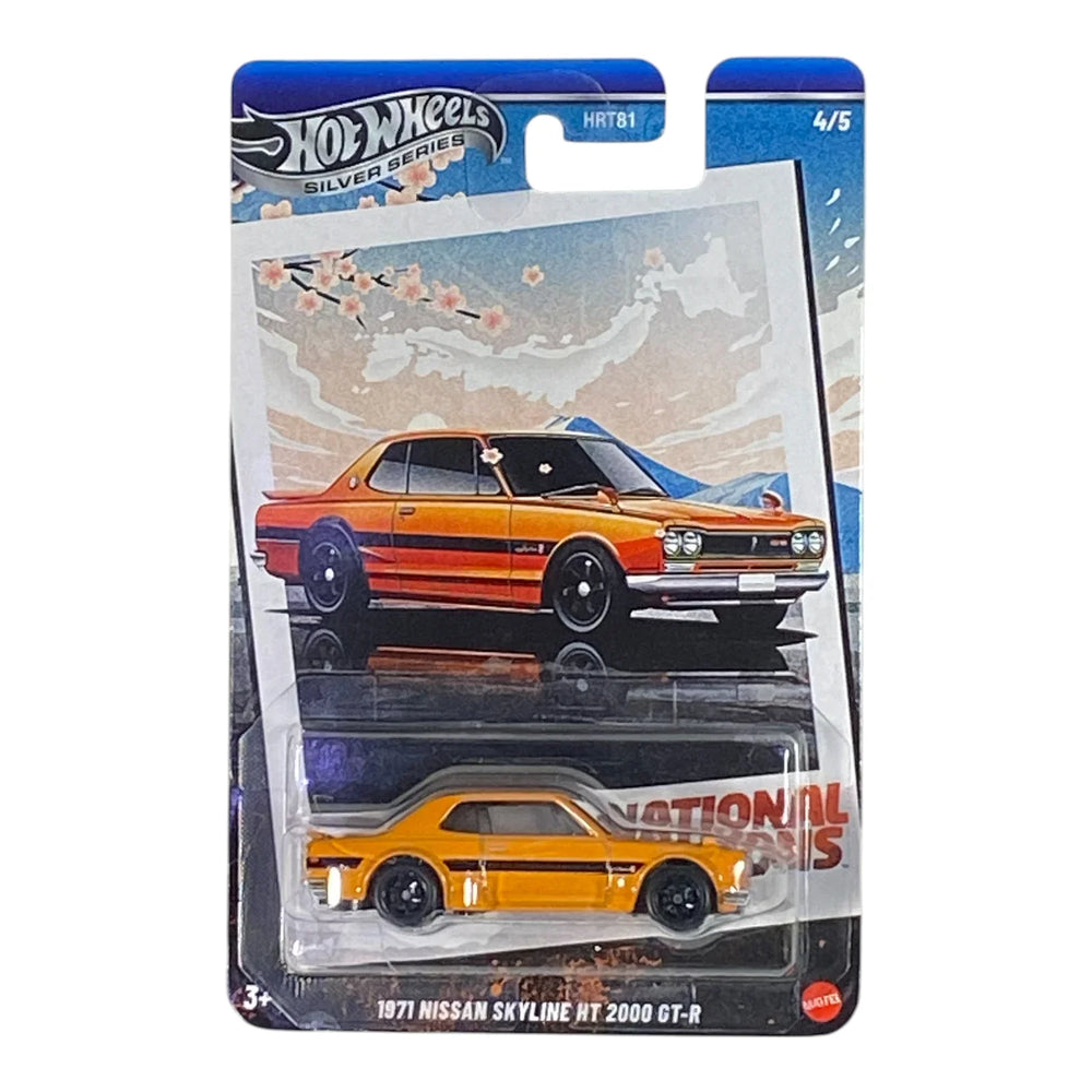 Hot Wheels 1971 Nissan Skyline HT 2000 GT-R - Silver Series 4/5