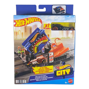 Collectors World Toys Hot Wheels Fuel Station Shift - Hot Wheels City Playset