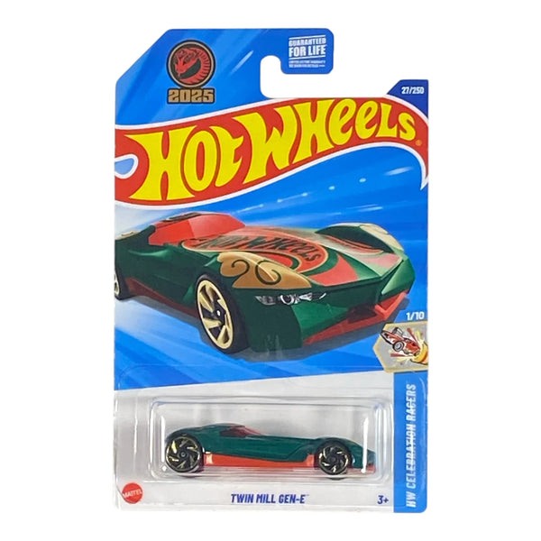 Collectors World Toys Hot Wheels Twin Mill Gen-E (Chinese New Year) - HW Celebration Racers Series 1/10