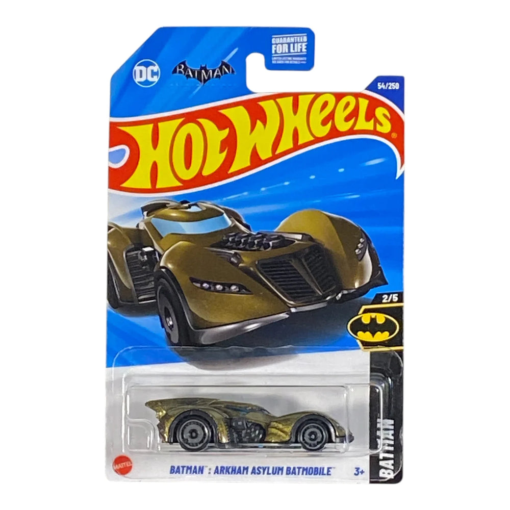 Hot Wheels Batman Arkham Asylum Batmobile - Batman Series 2/5