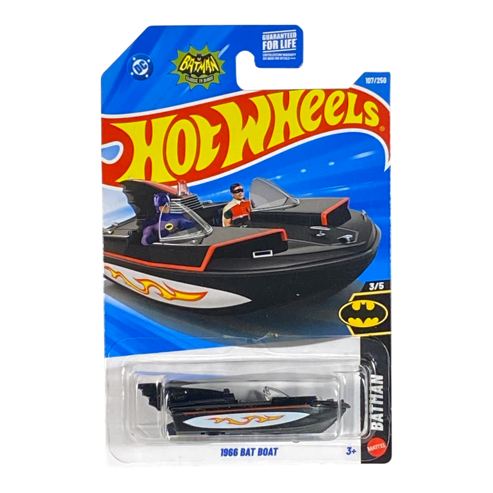 Collectors World Toys Hot Wheels 1966 Bat Boat | Batman Series 3/5