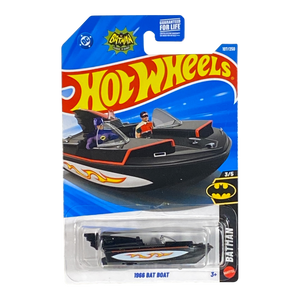 Black Hot Wheels 1966 Bat Boat | Batman Series 3/5