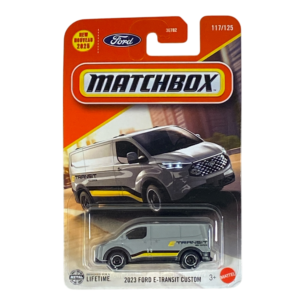 Collectors World Toys Matchbox 2023 Ford E-Transit Custom | 2025 Matchbox Series 117/125